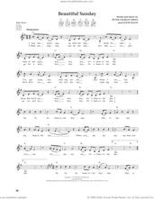 Cover icon of Beautiful Sunday (from The Daily Ukulele) (arr. Jim Beloff) sheet music for ukulele by Daniel Boone, Jim Beloff, David Balfe and Peter Charles Green, intermediate skill level