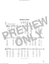 Cover icon of Barbara Allen (from The Daily Ukulele) (arr. Jim Beloff) sheet music for ukulele  and Jim Beloff, intermediate skill level