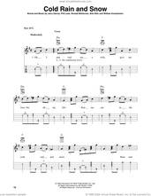 Cover icon of Cold Rain And Snow (arr. Fred Sokolow) sheet music for banjo solo by Grateful Dead, Fred Sokolow, Bob Weir, Jerry Garcia, Phil Lesh, Ronald McKernan and William Kreutzmann, intermediate skill level