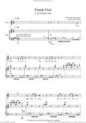 Cover icon of Fransk Visit sheet music for voice and piano by Peter Bruun and Mads Elung-Jensen, classical score, intermediate skill level