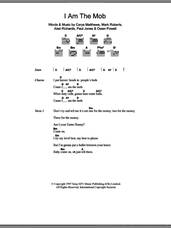 Cover icon of I Am The Mob sheet music for guitar (chords) by Catatonia, Aled Richards, Cerys Matthews, Mark Roberts, Owen Powell and Paul Jones, intermediate skill level