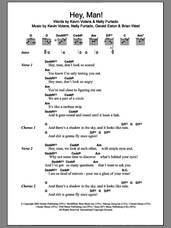 Cover icon of Hey, Man! sheet music for guitar (chords) by Nelly Furtado, Brian West, Gerald Eaton and Kevin Volans, intermediate skill level