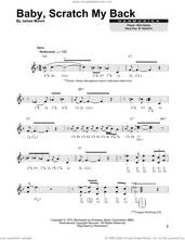 Cover icon of Baby, Scratch My Back sheet music for harmonica solo by Slim Harpo and James Moore, intermediate skill level