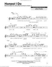 Cover icon of Honest I Do sheet music for harmonica solo by Jimmy Reed and Ewart G. Abner, Jr., intermediate skill level