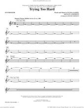 Cover icon of Trying Too Hard (from Central Park) (arr. Roger Emerson) (complete set of parts) sheet music for orchestra/band (Rhythm) by Emmy Raver-Lampman and Michael James Scott, Elyssa Samsel, Kate Anderson and Roger Emerson, intermediate skill level