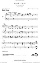 Cover icon of Fum, Fum, Fum (arr. Audrey Snyder) sheet music for choir (3-Part Mixed)  and Audrey Snyder, intermediate skill level