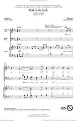 Cover icon of God Is My Rock sheet music for choir (SATB: soprano, alto, tenor, bass) by Allen Pote and Tom Long, intermediate skill level