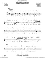 Cover icon of Joy To The World sheet music for harmonica solo by Three Dog Night and Hoyt Axton, intermediate skill level