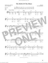 Cover icon of The Birth Of The Blues (from The Daily Ukulele) (arr. Jim Beloff) sheet music for ukulele by Buddy DeSylva, Jim Beloff, Lew Brown and Ray Henderson, intermediate skill level