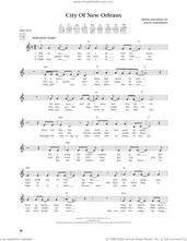 Cover icon of City Of New Orleans (from The Daily Ukulele) (arr. Jim Beloff) sheet music for ukulele by Willie Nelson, Jim Beloff, Arlo Guthrie and Steve Goodman, intermediate skill level