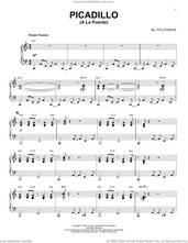 Cover icon of Picadillo (a la Puente) (arr. Brent Edstrom) sheet music for piano solo by Tito Puente and Brent Edstrom, intermediate skill level