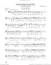 Cover icon of (Ghost) Riders In The Sky (A Cowboy Legend) (from The Daily Ukulele) (arr. Jim Beloff) sheet music for ukulele by Stan Jones and Jim Beloff, intermediate skill level