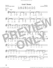 Cover icon of Goin' Home (from The Daily Ukulele) (arr. Jim Beloff) sheet music for ukulele by Antonin Dvorak, Jim Beloff and William Arms Fisher, intermediate skill level