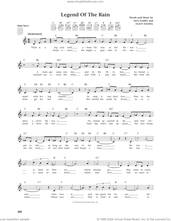 Cover icon of Legend Of The Rain (from The Daily Ukulele) (arr. Jim Beloff) sheet music for ukulele by Ken Darby, Jim Beloff and Eliot Daniel, intermediate skill level