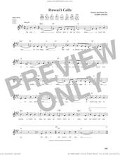 Cover icon of Hawai'i Calls (from The Daily Ukulele) (arr. Jim Beloff) sheet music for ukulele by Harry Owens and Jim Beloff, intermediate skill level