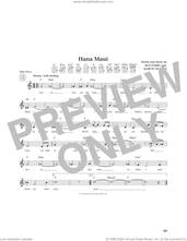 Cover icon of Hana Maui (from The Daily Ukulele) (arr. Jim Beloff) sheet music for ukulele by Marvin Wright, Jim Beloff and Ken Darby, intermediate skill level