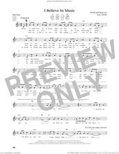 Cover icon of I Believe In Music (from The Daily Ukulele) (arr. Jim Beloff) sheet music for ukulele by Mac Davis and Jim Beloff, intermediate skill level