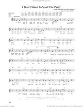 Cover icon of I Don't Want To Spoil The Party (from The Daily Ukulele) (arr. Jim Beloff) sheet music for ukulele by The Beatles, Jim Beloff, John Lennon and Paul McCartney, classical score, intermediate skill level