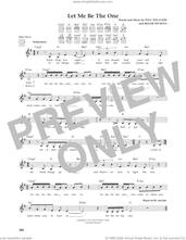 Cover icon of Let Me Be The One (from The Daily Ukulele) (arr. Jim Beloff) sheet music for ukulele by Paul Williams, Jim Beloff, Carpenters and Roger Nichols, intermediate skill level