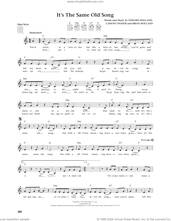 Cover icon of It's The Same Old Song (from The Daily Ukulele) (arr. Jim Beloff) sheet music for ukulele by The Four Tops, Jim Beloff, Brian Holland, Eddie Holland and Lamont Dozier, intermediate skill level