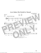 Cover icon of Love Makes The World Go 'round (from The Daily Ukulele) (arr. Jim Beloff) sheet music for ukulele by Bob Merrill and Jim Beloff, intermediate skill level