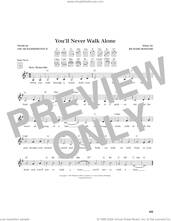 Cover icon of You'll Never Walk Alone (from Carousel) (from The Daily Ukulele) (arr. Jim Beloff) sheet music for ukulele by Rodgers & Hammerstein, Jim Beloff, Andrea Bocelli, Oscar II Hammerstein and Richard Rodgers, intermediate skill level