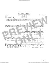 Cover icon of Rock Island Line (from The Daily Ukulele) (arr. Jim Beloff) sheet music for ukulele  and Jim Beloff, intermediate skill level