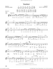 Cover icon of Stardust (from The Daily Ukulele) (arr. Jim Beloff) sheet music for ukulele by Artie Shaw, Jim Beloff, Hoagy Carmichael and Mitchell Parish, intermediate skill level