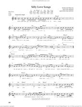 Cover icon of Silly Love Songs (from The Daily Ukulele) (arr. Jim Beloff) sheet music for ukulele by Wings, Jim Beloff, Linda McCartney and Paul McCartney, intermediate skill level