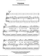 Cover icon of Kickstarts sheet music for voice, piano or guitar by Example, Elliot Gleave and Nick Douwma, intermediate skill level