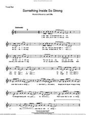 Cover icon of (Something Inside) So Strong sheet music for voice and other instruments (fake book) by Labi Siffre, intermediate skill level