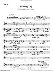 Cover icon of Oh Happy Day sheet music for voice and other instruments (fake book) by Edwin R. Hawkins, intermediate skill level