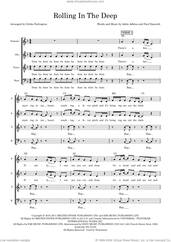 Cover icon of Rolling In The Deep (arr. Gitika Partington) sheet music for choir (SATB: soprano, alto, tenor, bass) by Adele, Gitika Partington, Adele Adkins and Paul Epworth, intermediate skill level