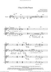 Cover icon of I Say A Little Prayer (arr. Craig McLeish) sheet music for choir (SSATB) by Hal David and Burt Bacharach, Craig McLeish, Burt Bacharach and Hal David, intermediate skill level