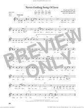 Cover icon of Never Ending Song Of Love (from The Daily Ukulele) (arr. Jim Beloff) sheet music for ukulele by Delaney & Bonnie, Jim Beloff, Bonnie Bramlett and Delaney Bramlett, intermediate skill level