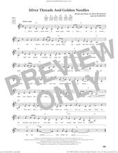 Cover icon of Silver Threads And Golden Needles (from The Daily Ukulele) (arr. Jim Beloff) sheet music for ukulele by Linda Ronstadt, Jim Beloff, Parton Lynn Wynette, The Springfields, Dick Reynolds and Jack Rhodes, intermediate skill level