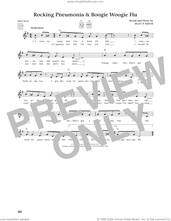 Cover icon of Rocking Pneumonia and Boogie Woogie Flu (from The Daily Ukulele) (arr. Jim Beloff) sheet music for ukulele by Huey P. Smith and Jim Beloff, intermediate skill level