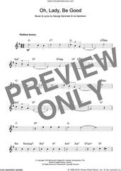 Cover icon of Oh, Lady, Be Good sheet music for voice and other instruments (fake book) by George Gershwin, intermediate skill level