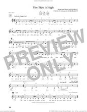 Cover icon of The Tide Is High (from The Daily Ukulele) (arr. Jim Beloff) sheet music for ukulele by Blondie, Jim Beloff, Howard Barrett, John Holt and Tyrone Evans, intermediate skill level