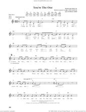 Cover icon of You're The One (from The Daily Ukulele) (arr. Jim Beloff) sheet music for ukulele by The Vogues, Jim Beloff, Georges Aber, Petula Sally Clark and Tony Hatch, intermediate skill level