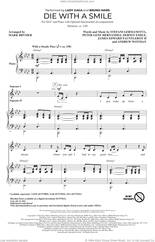 Cover icon of Die With A Smile (arr. Mark Brymer) sheet music for choir (SSA: soprano, alto) by Bruno Mars & Lady Gaga, Mark Brymer, Andrew Wotman, Dernst Emile, James Fauntleroy, Lady Gaga and Peter Gene Hernandez, intermediate skill level