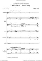 Cover icon of Shepherd's Cradle sheet music for choir (SATBB) by Owain Park, classical score, intermediate skill level