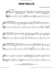 Cover icon of New Waltz sheet music for piano solo by Malcolm Dalglish, intermediate skill level