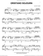 Cover icon of Oristano Sojourn sheet music for piano solo by Scott Cossu, intermediate skill level