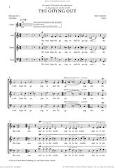 Cover icon of Thi Goyng Out sheet music for choir (ATB) by Nico Muhly, classical score, intermediate skill level