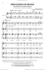 Cover icon of Procession Of Praise (An Introit For Palm Sunday) sheet music for choir (Unison, 2-Part Treble) by Joseph M. Martin, intermediate skill level