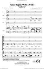 Cover icon of Peace Begins With A Smile sheet music for choir (SATB: soprano, alto, tenor, bass) by Annie Pasqua and Mother Teresa, intermediate skill level