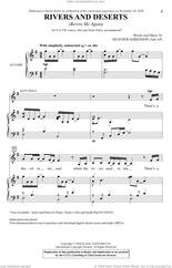 Cover icon of Rivers and Deserts (Revive Me Again) sheet music for choir (SATB: soprano, alto, tenor, bass) by Heather Sorenson, intermediate skill level