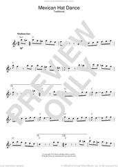 Cover icon of Mexican Hat Dance sheet music for voice and other instruments (fake book), intermediate skill level