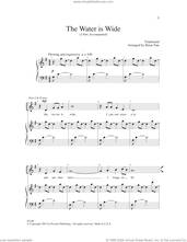 Cover icon of The Water Is Wide sheet music for choir (2-Part) by Brian Tate, intermediate duet